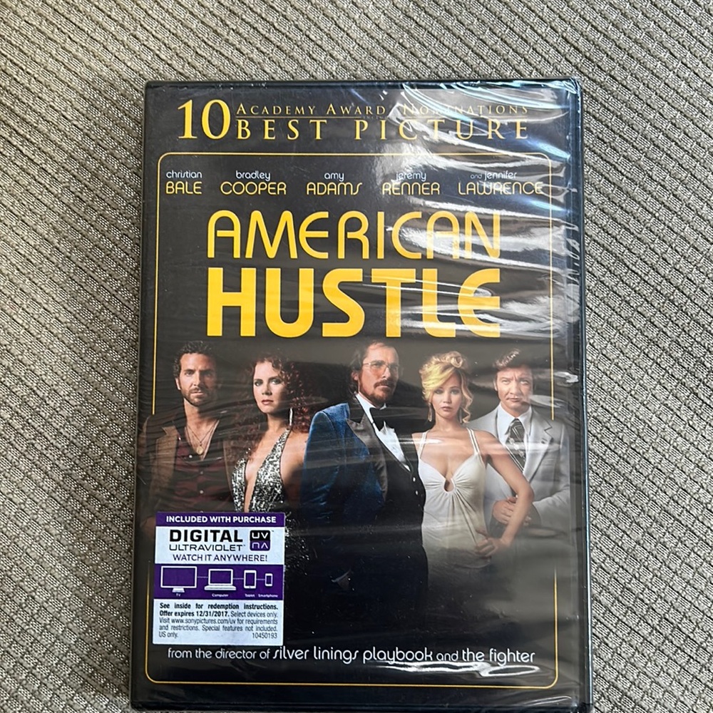 American Hustle DVD